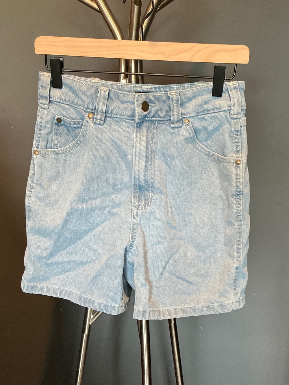Dickies Light Blue Denim Jean Shorts